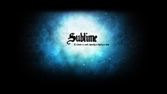 Sublime for
