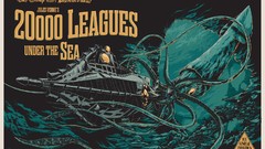 Submarine artwork octopuses 20 000 Leagues Under the Sea