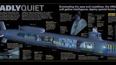 Submarine infographics