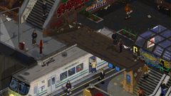 Subway cityscape high City