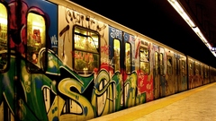 Subway street art