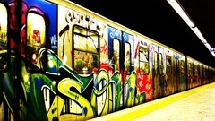 Subway street art