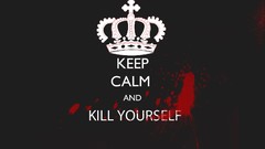 Suicide Keep Calm and