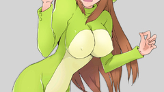Suit Frogs anime girls