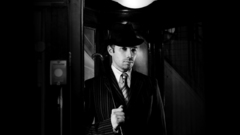 Suit Men grayscale monochrome