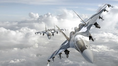 Sukhoi 3D renders Su-35