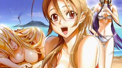 Summer Anime Beaches schoolgirls anime girls highschool of the 