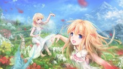 Summer dress artwork Miyai Haruki