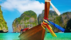 Summer paradise vacation Boats