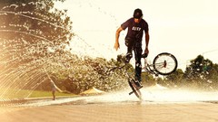 Summer Red Bull mtb Tricks Trickster ODSY Flat land