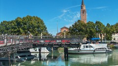 Summer ships Yachts Italy Bridges vehicles