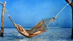 Summer white woman blondes lingerie underwear boobs