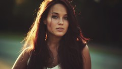 Summer wine woman brunettes