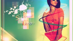 Summer woman Celebrity sunglasses rihanna singers