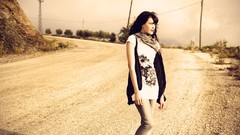 Summer woman fashion models antalya LC Waikiki Xside