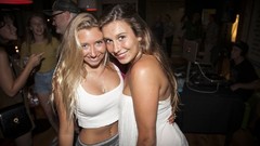 Summer woman party long hair