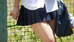 Summer woman schoolgirls school uniforms models Graphis