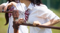 Summer woman schoolgirls school uniforms models Graphis