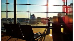 Sun Aircraft heaven window office blue skies skyscapes