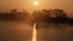 Sun Boats reflections sunlight rivers