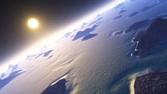 Sun Earth outer space