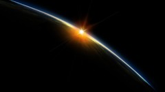 Sun Earth sunlight outer space