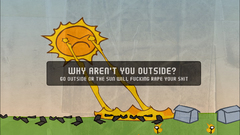 Sun fire funny artwork