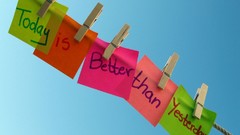 Sun love paper clothespin skies better Today post it note 