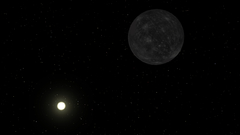 Sun Mercury Space