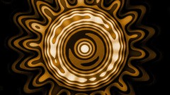 Sun moon light abstract waves stripes