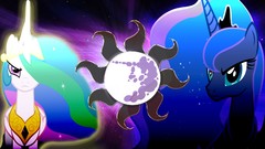 Sun moon Sisters luna Judgement My Little Pony: Friendship is 