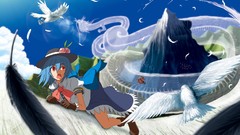 Sun Mountains clouds Birds Dragons feathers dress hats Frogs 