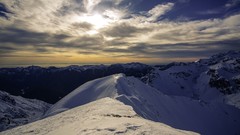 Sun Mountains clouds skies