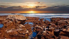 Sun ocean Landscapes