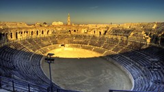 Sun old arena HDR Photography skyscapes