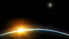 Sun outer space Earth