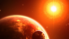 Sun outer space planets