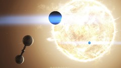 Sun outer space planets