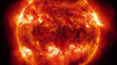 Sun outer Space Stars