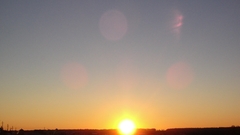 Sun skyscapes sunset