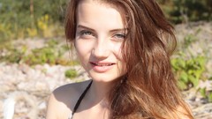 Sun summer eyes woman models