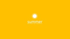 Sun summer minimalistic artwork