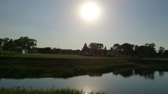 Sun summer roads lakes rivers skies