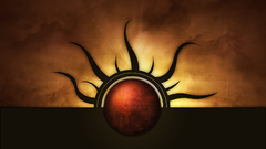 Sun symbol Metallic