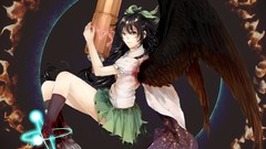 Sun weapons wings eclipse socks flying red eyes bows shirts 