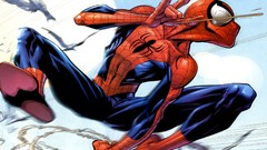 Sun web Birds Spider-Man comics skies artwork marvel comics The 