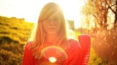 Sun woman blondes models