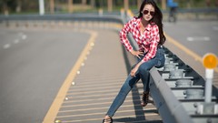 Sun woman Parks asians Korean