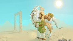 Sun woman video games deserts starbound