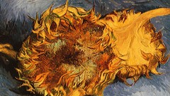 Sunflowers paintings Vincent van Gogh artwork